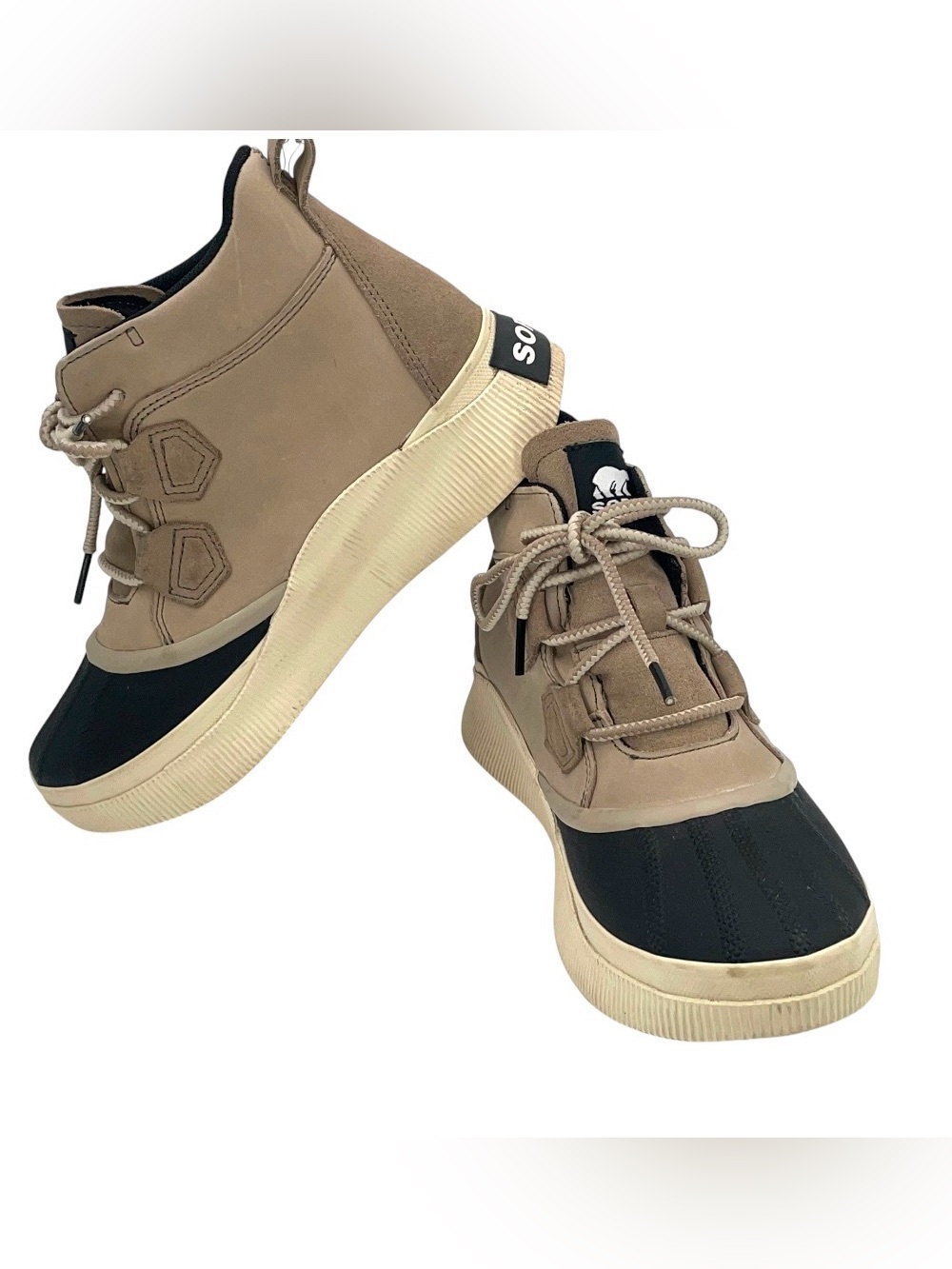 Sorel Out N about IV Waterproof Duck Boots Women’s  7.5 Beige - Picture 6 of 7